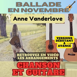 tuto Ballade en Novembre de Anne Vanderlove