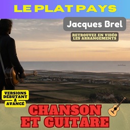 tuto Le Plat Pays de Jacques Brel